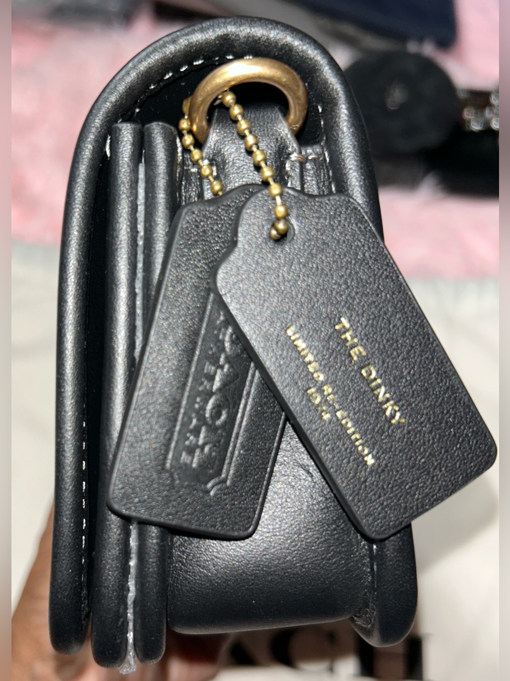 Coach Dinky/ Black & Brass - Picture 6 of 10